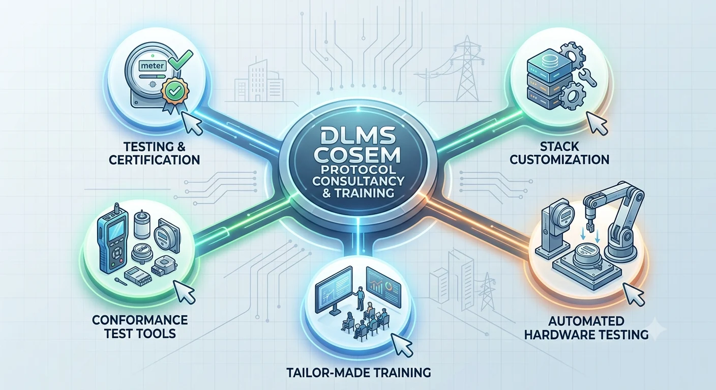 Comprehensive DLMS COSEM Smart Metering & Testing Solutions