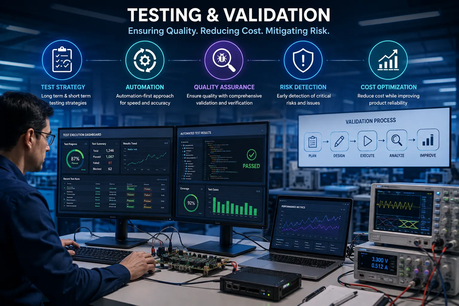 Testing & Validation Engineering